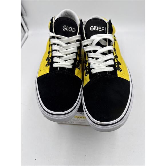 Size 9.5 - Vans Peanuts x Old Skool Charlie Brown - Picture 1 of 8